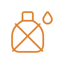 Spray bottle with droplet icon to represent pesticide